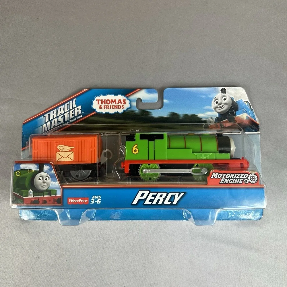 Fisher-Price Thomas & Friends TrackMaster Motorized Percy Engine BML07 NEW